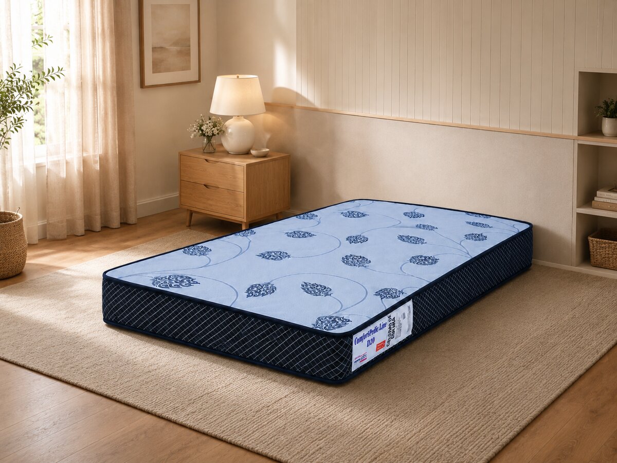 Colchão de Espuma Solteiro D20 Comfortopedic 78x188x12