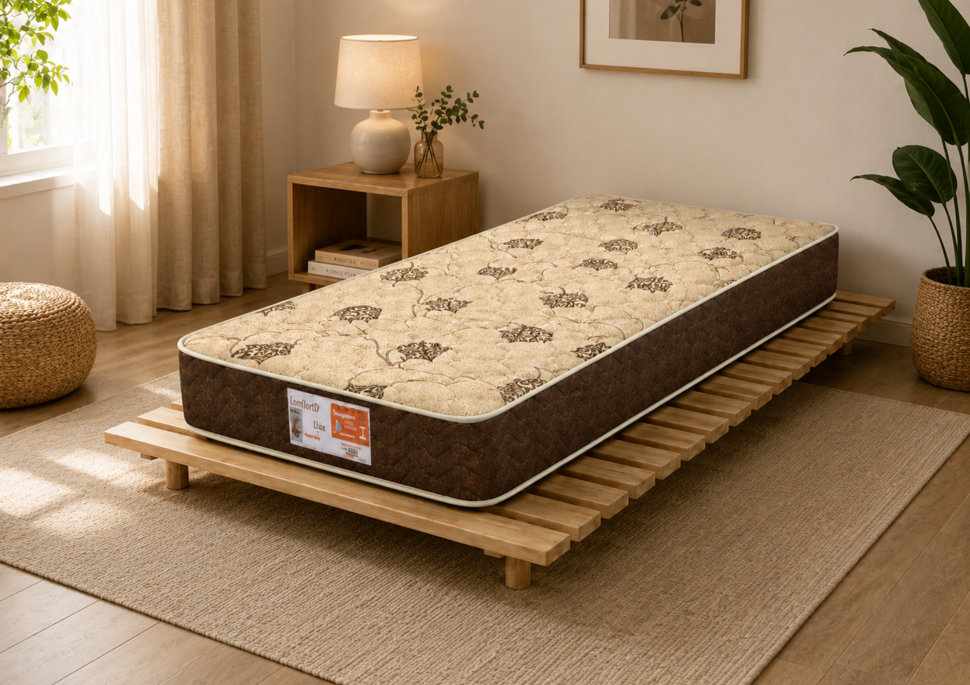 Colchão Solteiro de Espuma D33 Orthoflex Comfortpedic Line