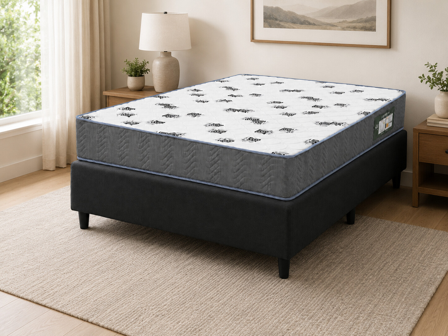 Cama Box Casal Ortobom Light D33 138x188x60 cm