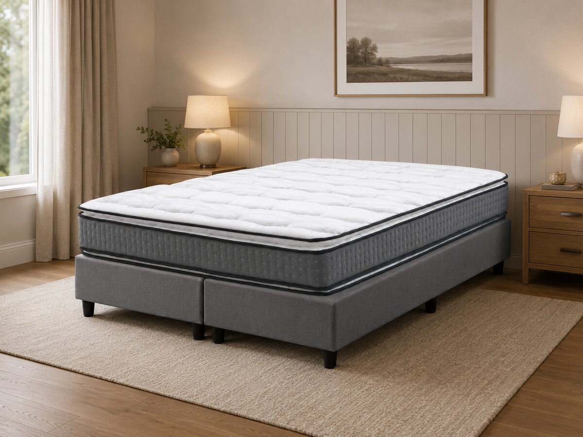 Cama Box Queen de Espuma D45 Supreme 158x198x68
