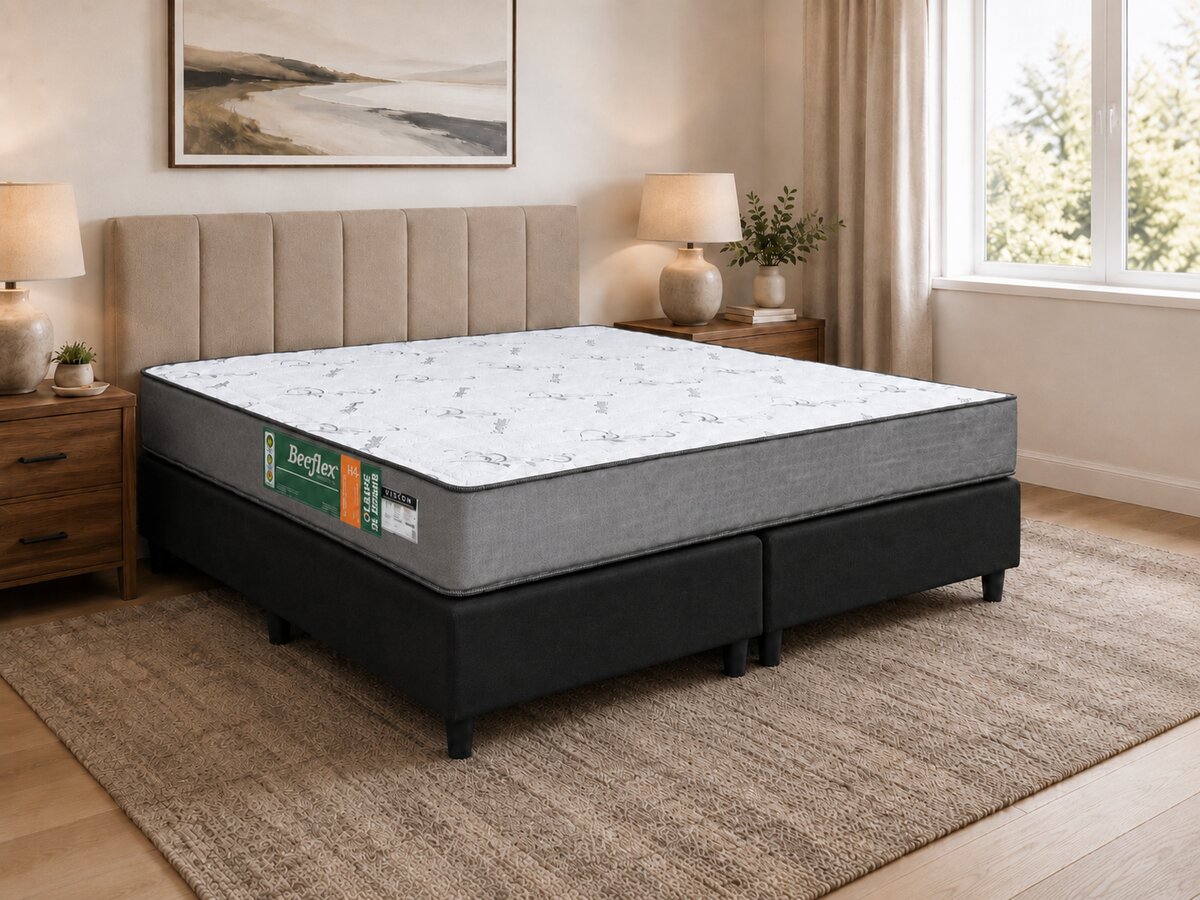 Cama Box Queen de Espuma D80 Vision 158x198x64