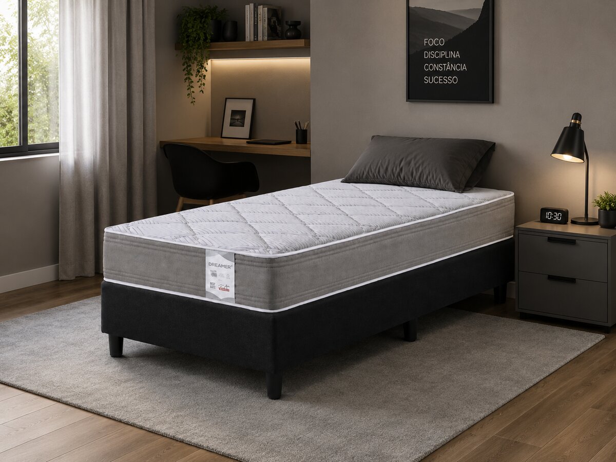 Cama Box Solteiro Dreamer Smart 88x188x65