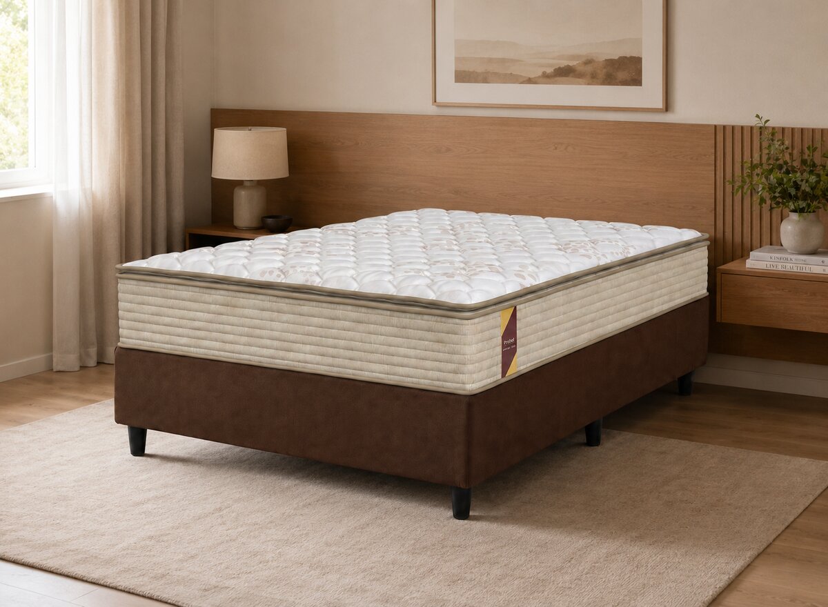 Cama Box Casal Probel Fort Comfort 138x188x72
