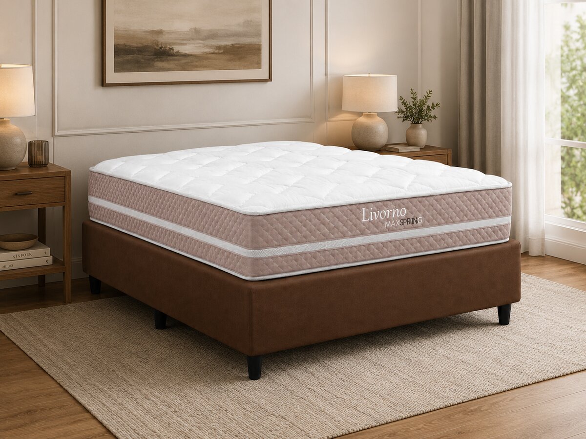 Cama Box Casal Molas Maxspring Livorno 138x188x67