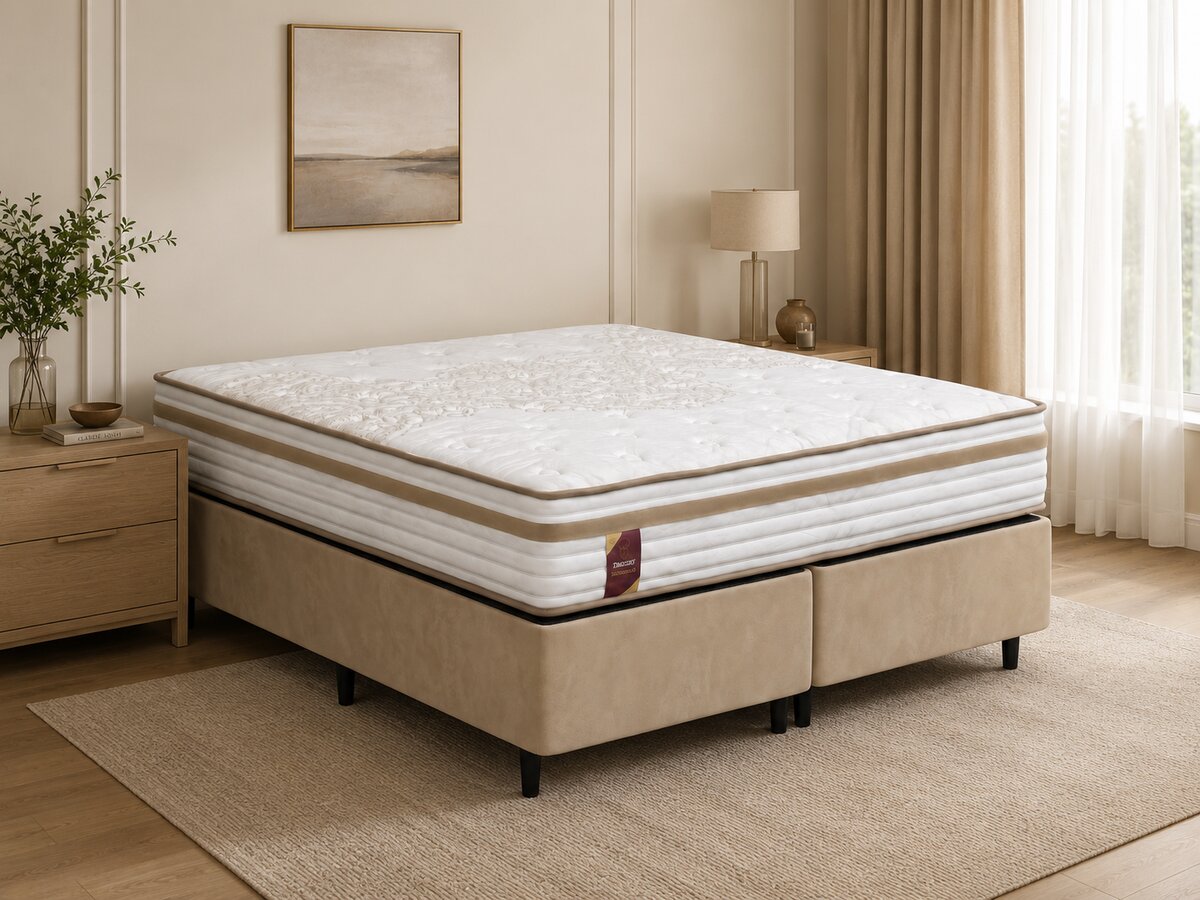 Cama Box Queen Size Molas Ensacadas Pró Dream 158x198x70